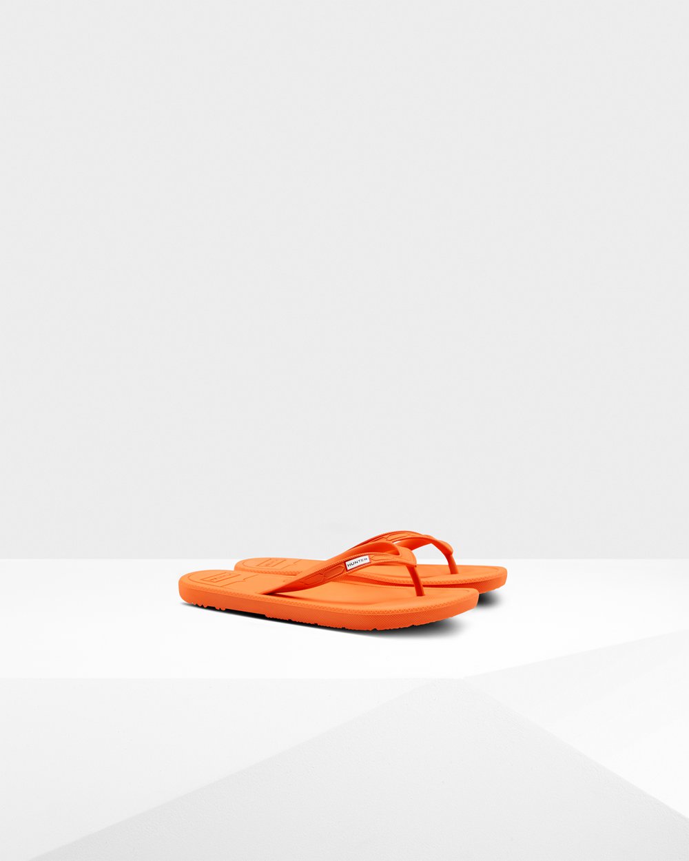 Womens Hunter Original - Flip Flops Orange - 6198-ILOBS